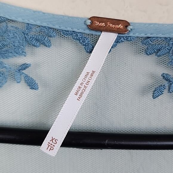 NWT Free People Embroidered Boho Dress - Picture 5 of 7